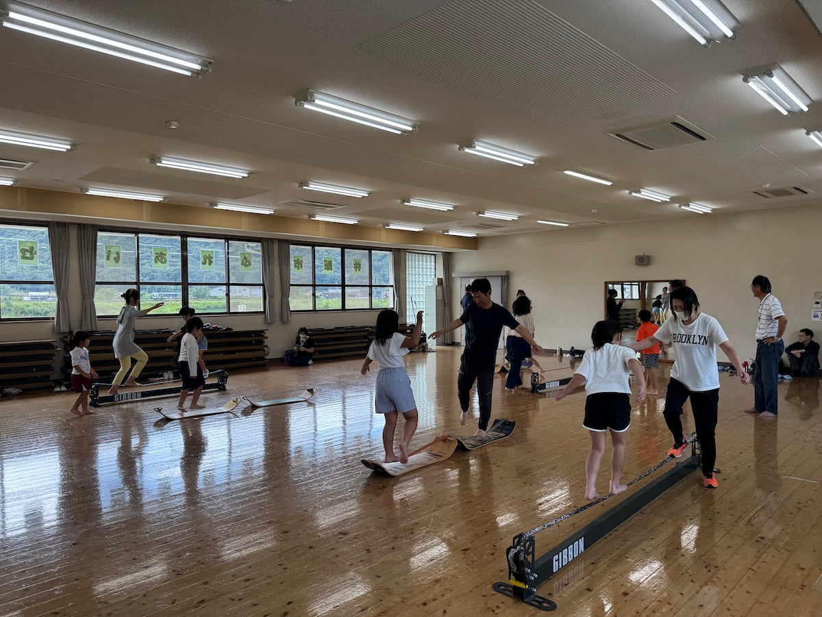 井原市｜親子でスラックラインに挑戦！第2回体験教室レポート