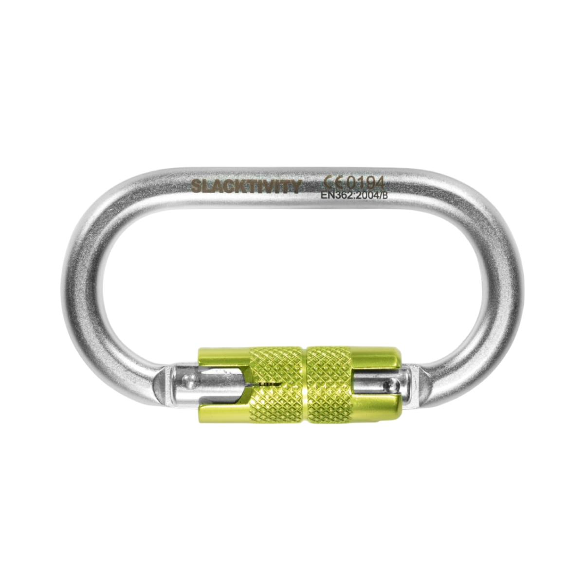 スラックラインカラビナ|高耐久・二段階ロックで安心のスタンダードギア – Slackline Research